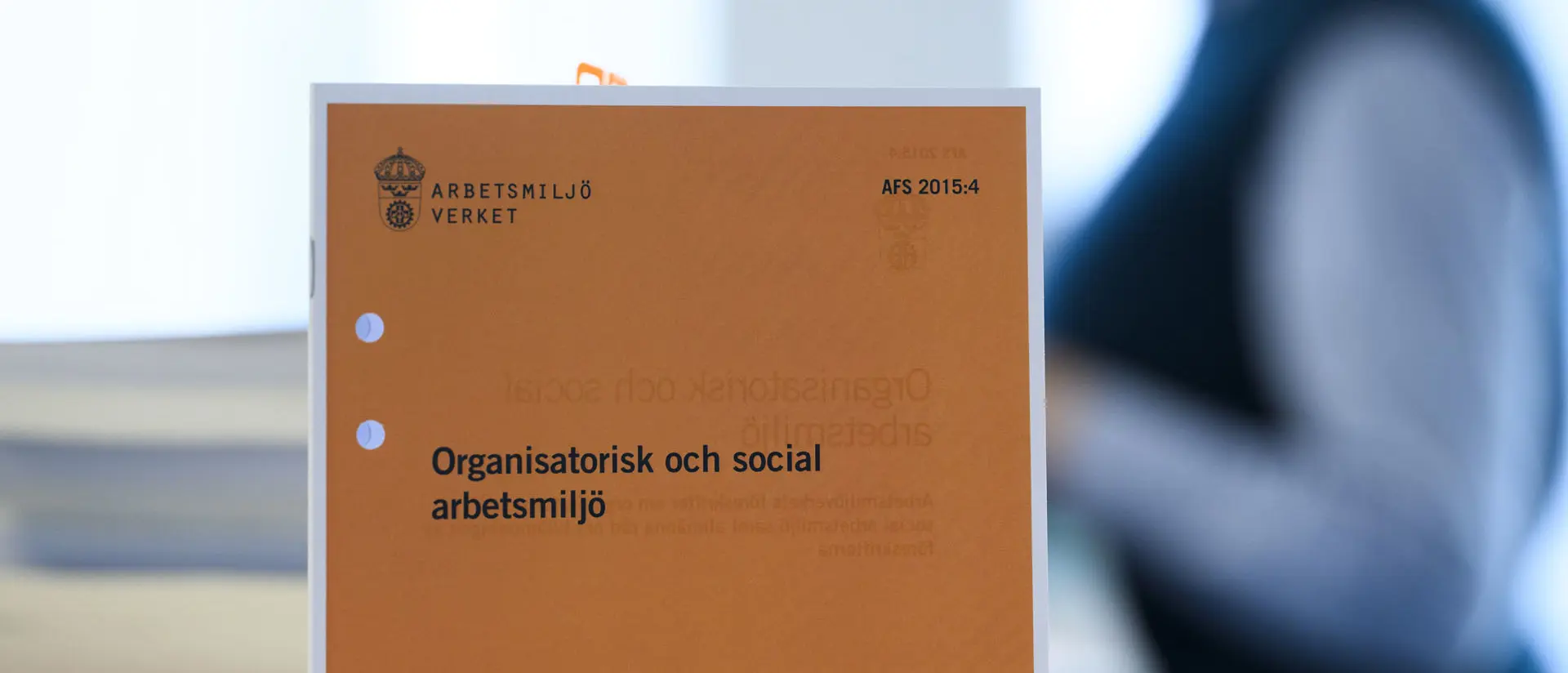 Häfte om organisatorisk och social arbetsmiljö